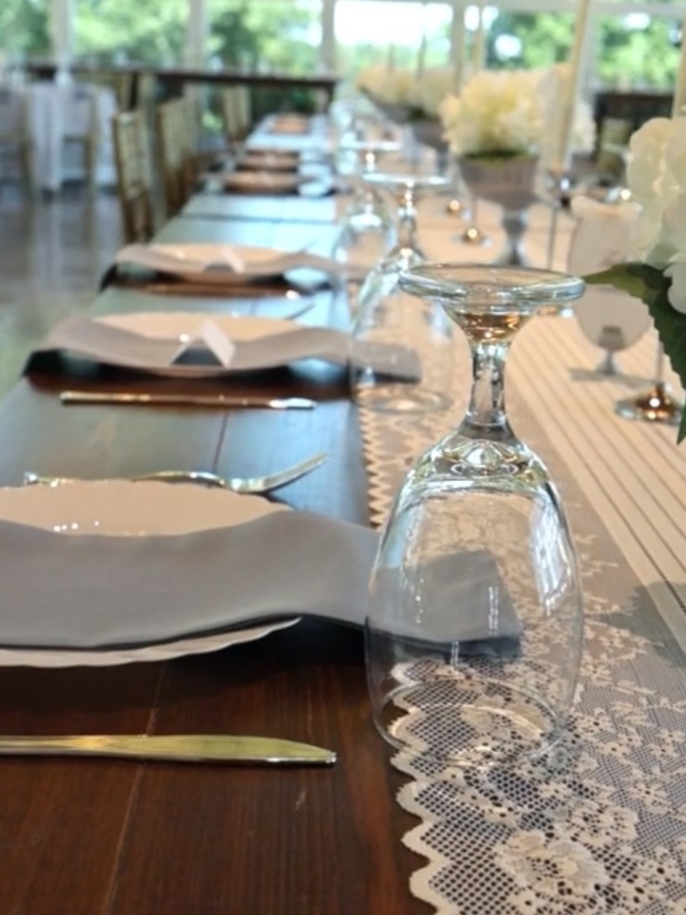 40 DUSTY BLUE POLYESTER CLOTH NAPKINS EUC WEDDING LINENS w 120+ EXTRAS available